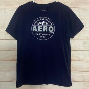 Aeropostale East Coast Mountain Graphic Medium Shirt